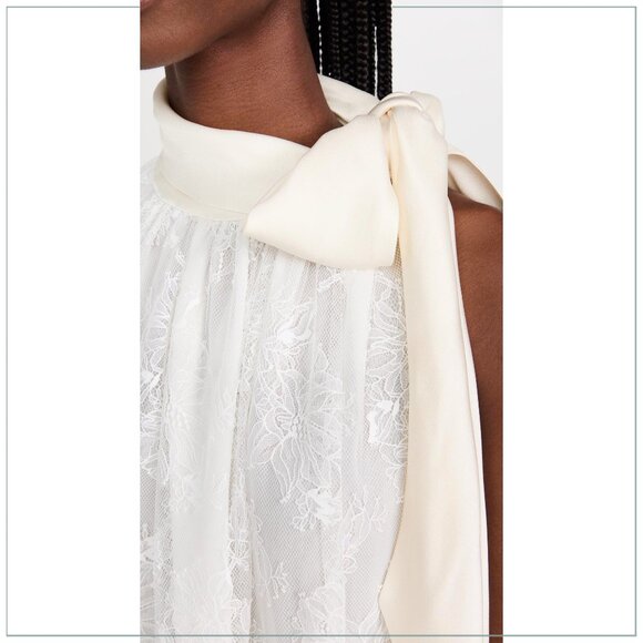 The Vampire’s Wife $2690 Mini Athena Lace and Satin Runway Dress - Picture 4 of 8